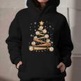 Baseball Christmas Tree Light Xmas Baseball Graphic Youth Hoodie