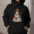 Baseball Christmas Tree Lights Santa Sport Player Lover Xmas Graphic Youth Hoodie