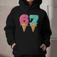 Baseball Drip Ice Cream 67 Baseball Graphic Youth Hoodie