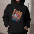 Baseball Drip Ice Cream Sprinkles Baseball Glove For Boys Graphic Youth Hoodie