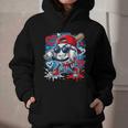 Baseball Drip Icecream Heart Valentine Day Boys Kids Red Graphic Youth Hoodie Baseball Drip Icecream Heart Valentine Day Boys Kids Red Graphic Youth Hoodie