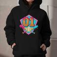 Baseball Drip Jersey Number 1 For Players & 1th Birthday Graphic Youth Hoodie Baseball Drip Jersey Number 1 For Players & 1th Birthday Graphic Youth Hoodie