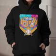 Baseball Drip Number 67 Ice Cream Home Plate Drip Graphic Youth Hoodie