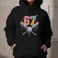 Baseball Drip Number 67 Player Graphic Youth Hoodie Baseball Drip Number 67 Player Graphic Youth Hoodie