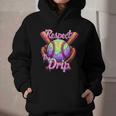 Baseball Drip Respect The Drip Purple Ice Cream Sprinkles Graphic Youth Hoodie