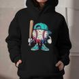 Baseball Drippy Style Apparel For Boys Youth Drip Baseball Graphic Youth Hoodie