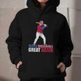 Make Baseball Great Again Donald Trump Baseball Graphic Youth Hoodie Make Baseball Great Again Donald Trump Baseball Graphic Youth Hoodie