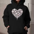 Baseball Heart Drip Valentine's Day Baseball Lover Boys Men Graphic Youth Hoodie