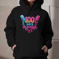 Baseball Ice Cream Drip 100 Days Of School Boys Girls 100th Graphic Youth Hoodie Baseball Ice Cream Drip 100 Days Of School Boys Girls 100th Graphic Youth Hoodie