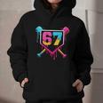 Baseball Ice Cream Drip 67 Meme Six Seven 67th Birthday Graphic Youth Hoodie Baseball Ice Cream Drip 67 Meme Six Seven 67th Birthday Graphic Youth Hoodie