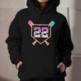 Baseball Ice Cream Drip Number 22 Player 22nd Birthday Graphic Youth Hoodie Baseball Ice Cream Drip Number 22 Player 22nd Birthday Graphic Youth Hoodie