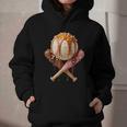 Baseball Ice Cream Drip Style Melting Ice Cream Youth Teen Graphic Youth Hoodie