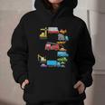 Baseball Ice Cream Drip Vehicles Youth Baseball Drip Graphic Youth Hoodie