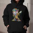 Baseball Ice Cream Dripping Dabbing Baseball Drip Graphic Youth Hoodie