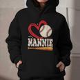 Baseball Nannie Baseball Heart Family Matching Graphic Youth Hoodie Baseball Nannie Baseball Heart Family Matching Graphic Youth Hoodie