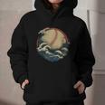 Baseball Waves Ocean Sports Baseball Fans Graphic Youth Hoodie