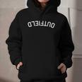 BaseballSoftball Upside Down Outfield Graphic Youth Hoodie