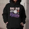 Big Sis Rookie Of Year 1st Birthday Baseball Theme Matching Graphic Youth Hoodie
