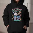 Birthday Boy 12th Birthday Baseball Graphic Youth Hoodie
