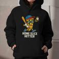 Boys Pizza Theme Baseball Home Hitter Graphic Youth Hoodie Boys Pizza Theme Baseball Home Hitter Graphic Youth Hoodie