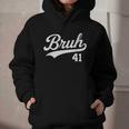 Bruh Baseball Style Number 41 Sports Bro Slang Meme Brother Graphic Youth Hoodie Bruh Baseball Style Number 41 Sports Bro Slang Meme Brother Graphic Youth Hoodie