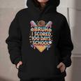 Bruh I Scored 100 Days Of School Baseball Ice Cream Drip Tee Graphic Youth Hoodie Bruh I Scored 100 Days Of School Baseball Ice Cream Drip Tee Graphic Youth Hoodie