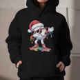 Christmas Baseball Ice Cream Dripping Santa Baseball Drip Graphic Youth Hoodie Christmas Baseball Ice Cream Dripping Santa Baseball Drip Graphic Youth Hoodie