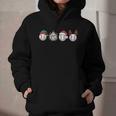 Christmas Baseball Player X-Mas Balls Graphic Youth Hoodie