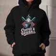 Coffee And Baseball Baseball Player Graphic Youth Hoodie Coffee And Baseball Baseball Player Graphic Youth Hoodie