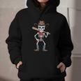 Cowboy Skeleton Baseball Halloween Graphic Graphic Youth Hoodie