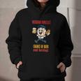 Cute Baseball Fan Weekend Forecast Change Of Beer And Hotdog Graphic Youth Hoodie
