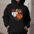 Cute Heart Baseball Basketball Football Valentine Boy Men Graphic Youth Hoodie Cute Heart Baseball Basketball Football Valentine Boy Men Graphic Youth Hoodie