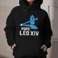 Da Pope Leo XIV Baseball Graphic Youth Hoodie Da Pope Leo XIV Baseball Graphic Youth Hoodie