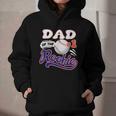 Dad Rookie Of Year 1st Birthday Baseball Theme Matching Graphic Youth Hoodie