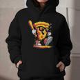 Drippy Pizza Baseball Slice Cartoon Sports Food Graphic Youth Hoodie Drippy Pizza Baseball Slice Cartoon Sports Food Graphic Youth Hoodie