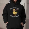 Duck And Baseball Bat Mess With The Quack You Get Whack Graphic Youth Hoodie Duck And Baseball Bat Mess With The Quack You Get Whack Graphic Youth Hoodie
