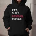 Eat Sleep Baseball Repeat Baseball Player Graphic Youth Hoodie