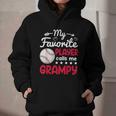 My Favorite Player Calls Me Grampy Baseball Grampy Graphic Youth Hoodie My Favorite Player Calls Me Grampy Baseball Grampy Graphic Youth Hoodie