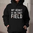 My Heart Is On That Field Baseball Softball Dad Father Graphic Youth Hoodie My Heart Is On That Field Baseball Softball Dad Father Graphic Youth Hoodie