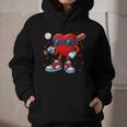 Heart Love Baseball Valentine Outfit Men Boy Graphic Youth Hoodie Heart Love Baseball Valentine Outfit Men Boy Graphic Youth Hoodie