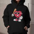 Heart Play Baseball Valentine's Day Teens Boys Girls Kids Graphic Youth Hoodie Heart Play Baseball Valentine's Day Teens Boys Girls Kids Graphic Youth Hoodie