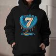 Ice Cream Baseball Glove 7th Birthday Edition Graphic Youth Hoodie Ice Cream Baseball Glove 7th Birthday Edition Graphic Youth Hoodie