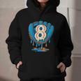 Ice Cream Baseball Glove 8th Birthday Edition Graphic Youth Hoodie