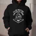 I'Ll Be Waiting For You At Home Baseball Catcher Graphic Youth Hoodie