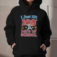 I Just Hit 100 Days Of School Baseball 100th Day Boys Kids Graphic Youth Hoodie