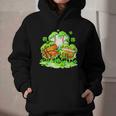 Kids St Patricks Day Shamrock Basketball Baseball Football Graphic Youth Hoodie