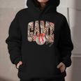 Leopard Checkered Game Day Baseball Coquette Bow Women Girls Graphic Youth Hoodie