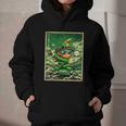 Leprechaun Playing Baseball Japanese Art St Patricks Day Graphic Youth Hoodie Leprechaun Playing Baseball Japanese Art St Patricks Day Graphic Youth Hoodie