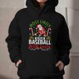 Most Likely To Play Baseball With Santa Christmas Pajamas Graphic Youth Hoodie Most Likely To Play Baseball With Santa Christmas Pajamas Graphic Youth Hoodie
