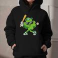 Lucky Shamrock Playing Baseball St Patrick's Kids Boys Graphic Youth Hoodie Lucky Shamrock Playing Baseball St Patrick's Kids Boys Graphic Youth Hoodie